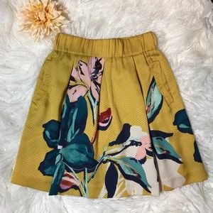 Anthropoligie Mauve Tropicale Skirt